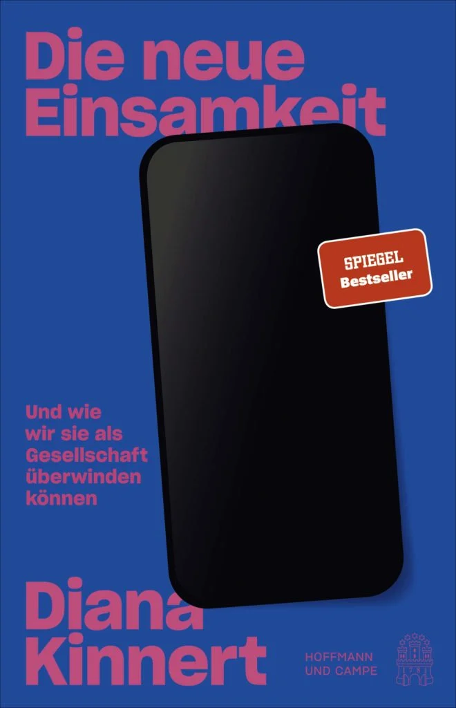 Ein schwarzes und totes Smartphonedisplay als Symbol der digitalen Vereinsamung.
